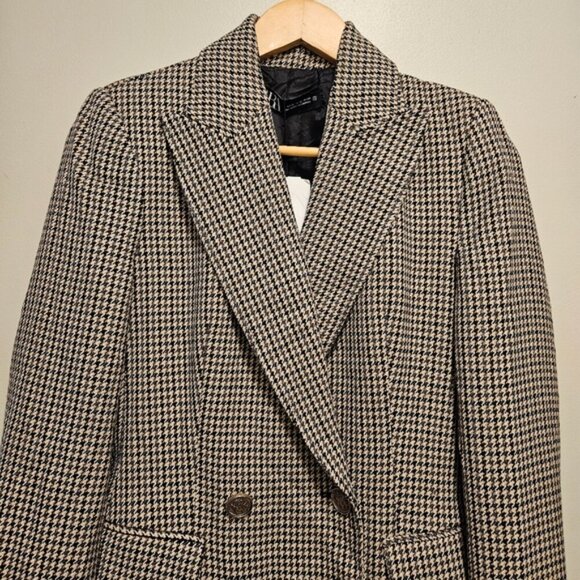 NWT Zara Blogger Favorites Plaid Double Breasted Women's Blazer Jacket Size XS. - Picture 10 of 16
